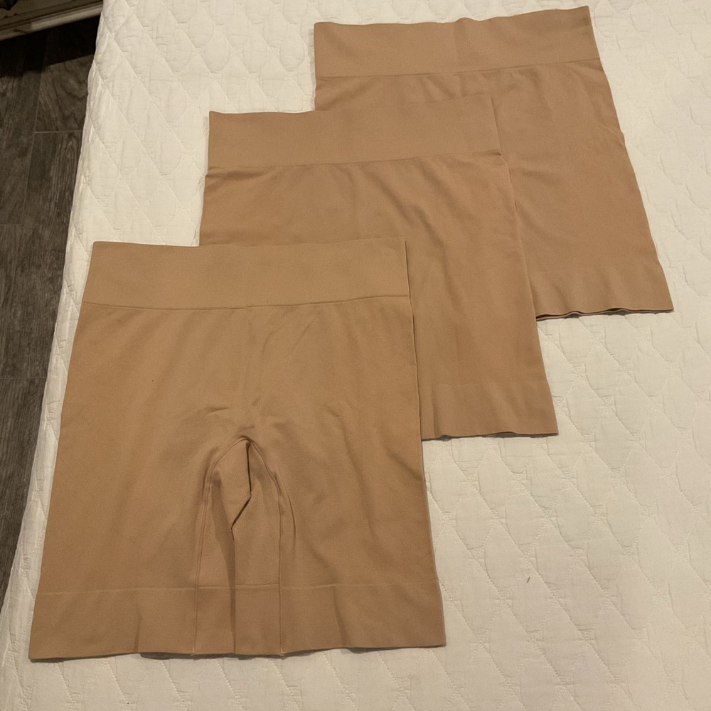 Jockey Generation Qty 3 NWOT Smoothing Seamless Slipshorts Shapewear 3XL